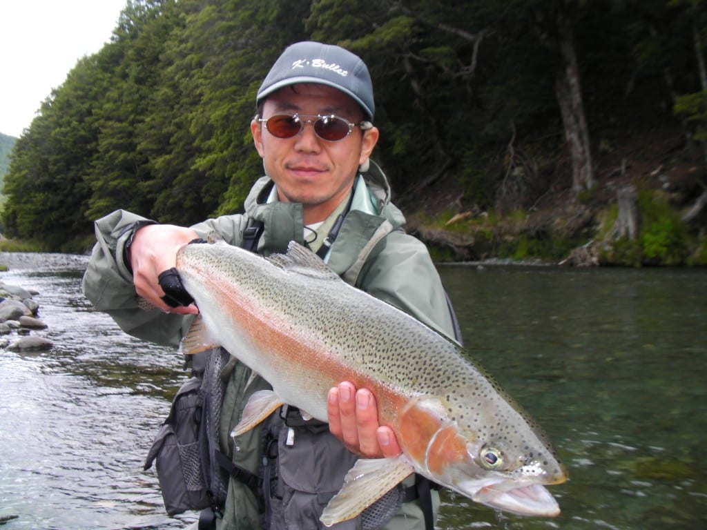 Fly fishing near Queenstown New Zealand in stormy weather - Fly Fishing ...